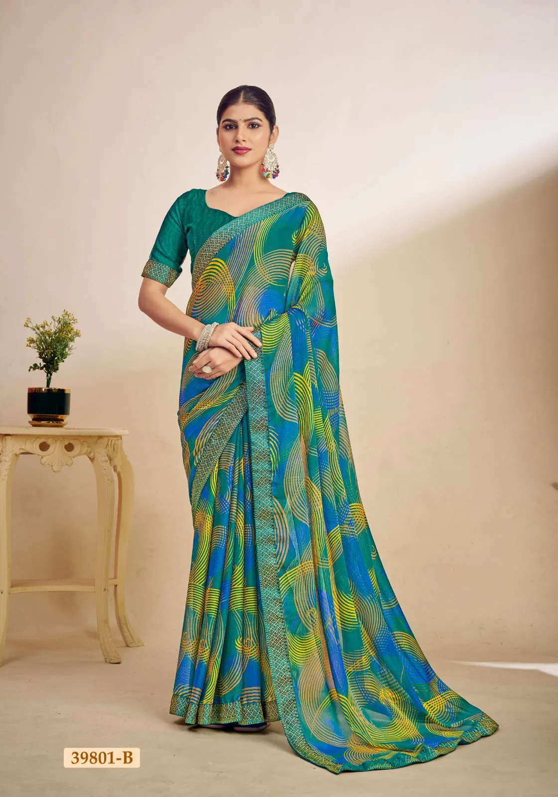 Simayaa Vol 29 By Ruchi Chiffon Daily Wear Saree Exporters In India